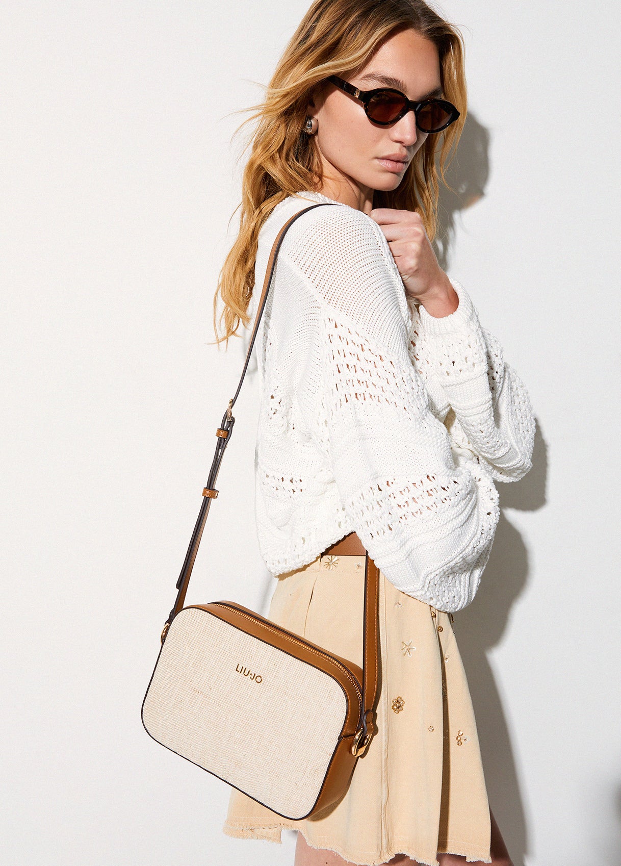 Liu Jo Borsa AA6211T381AM CAMERA CASE 00005 Naturale