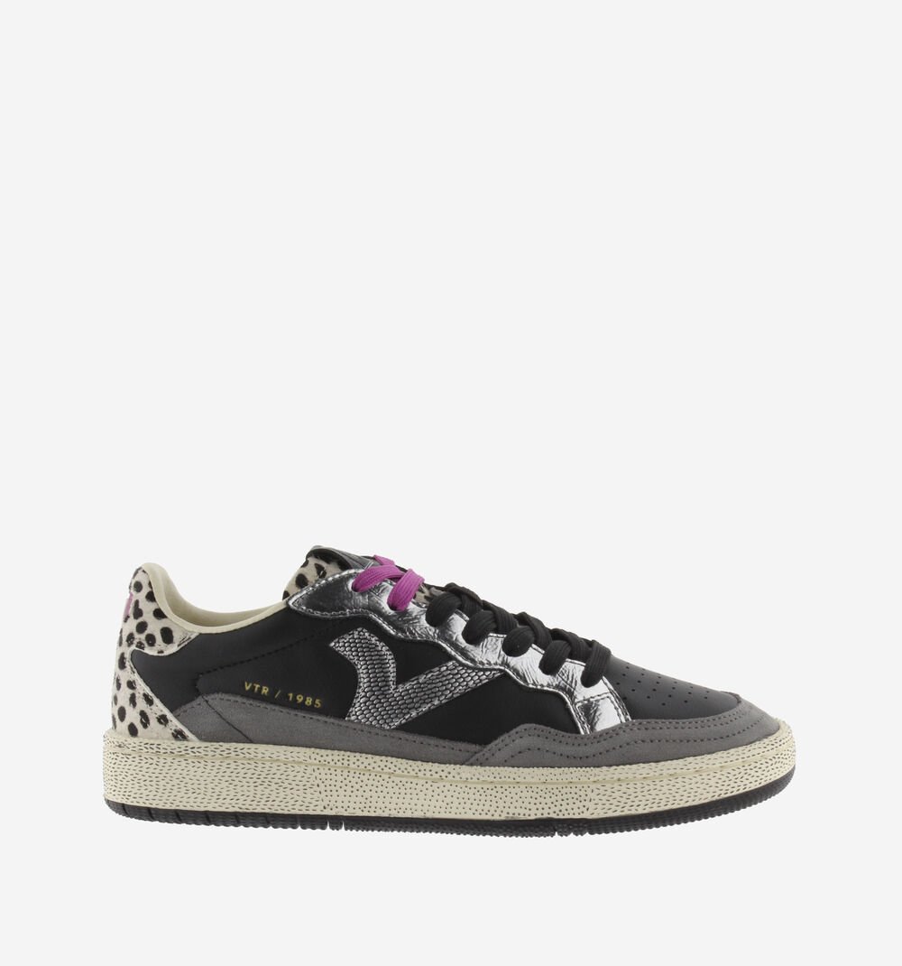 Victoria - Sneaker 8806114 Col. Nero/Animalier