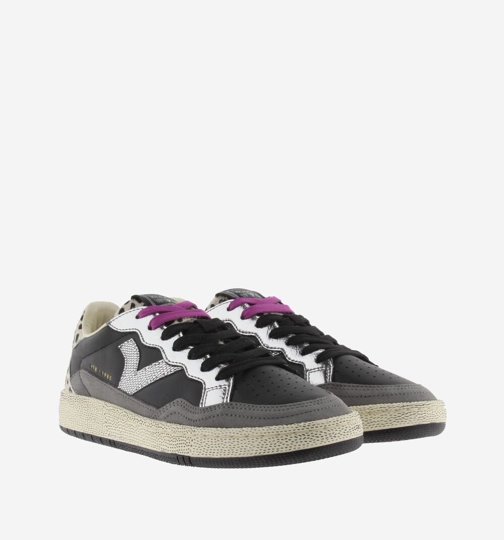 Victoria - Sneaker 8806114 Col. Nero/Animalier