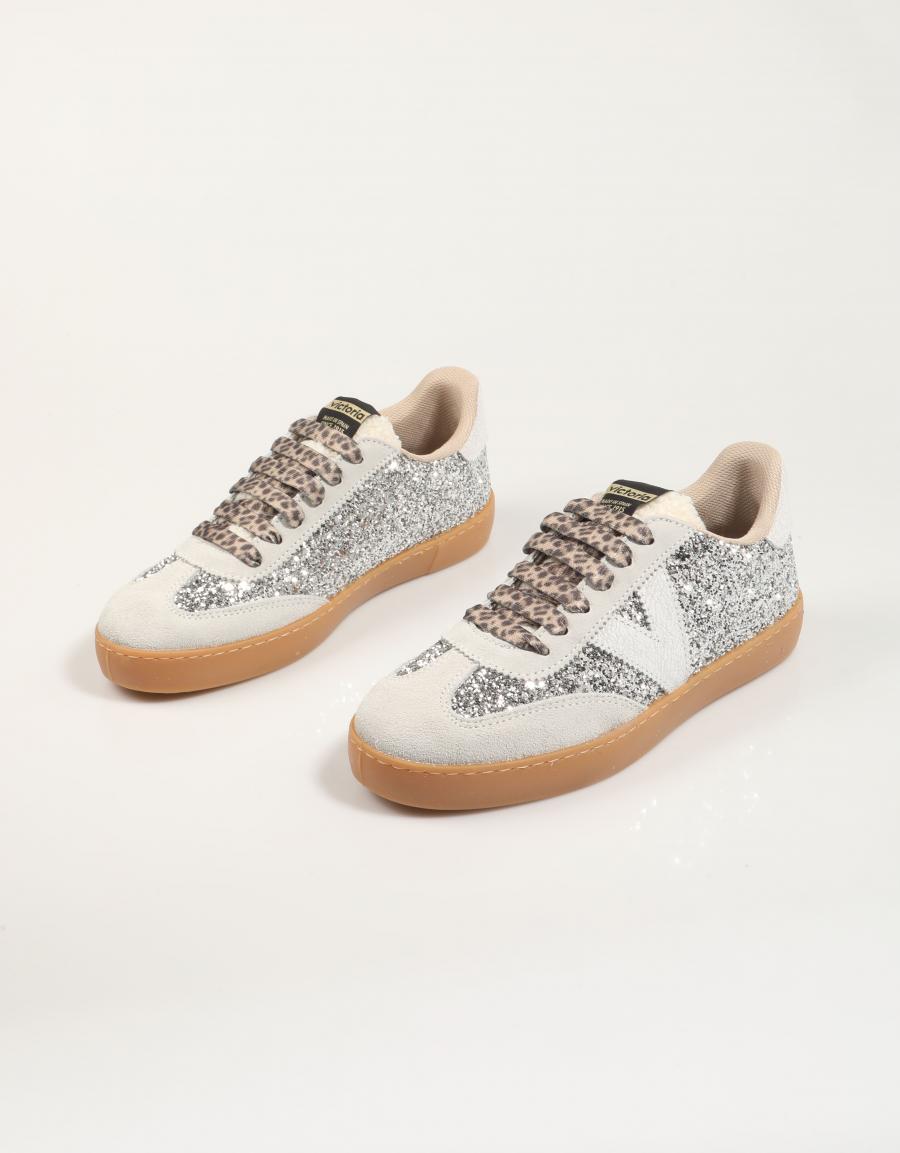 Victoria - Sneakers 1126223 Col. Grigio Glitter