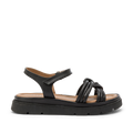 Carmens - Sandalo AA55305 - tomaia con intreccio- col. Nero