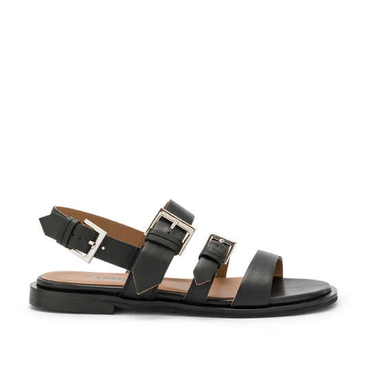 Carmens - sandali con fibbie laterali - AA5323 col. Nero ETOILE BUCKLES NEW