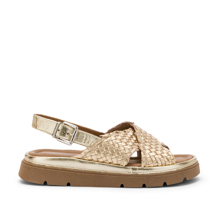 Carmens - Sandalo AA5379 Thea Tress col. Platino