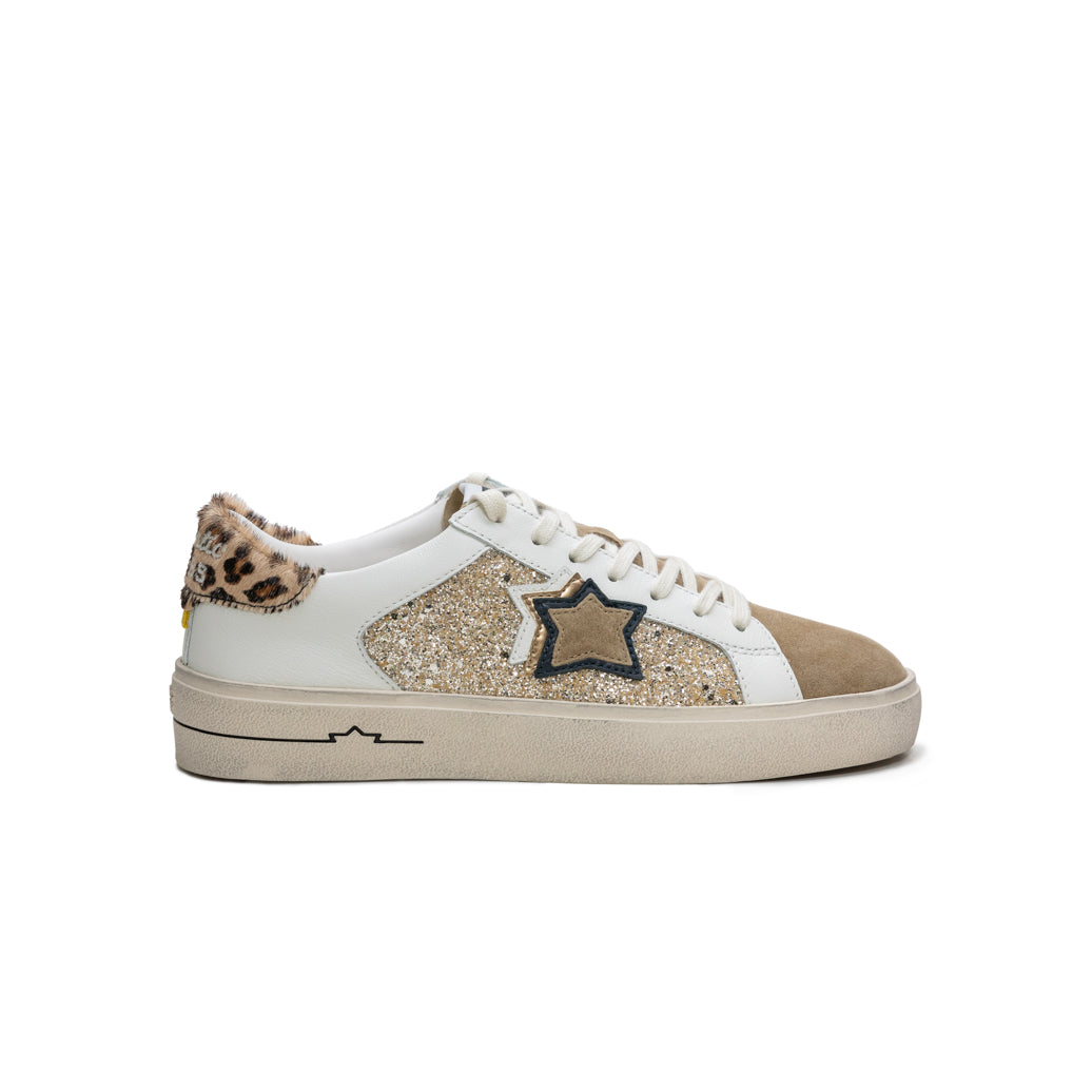 Atlantic Stars - Sneakers Aura White - Platino
