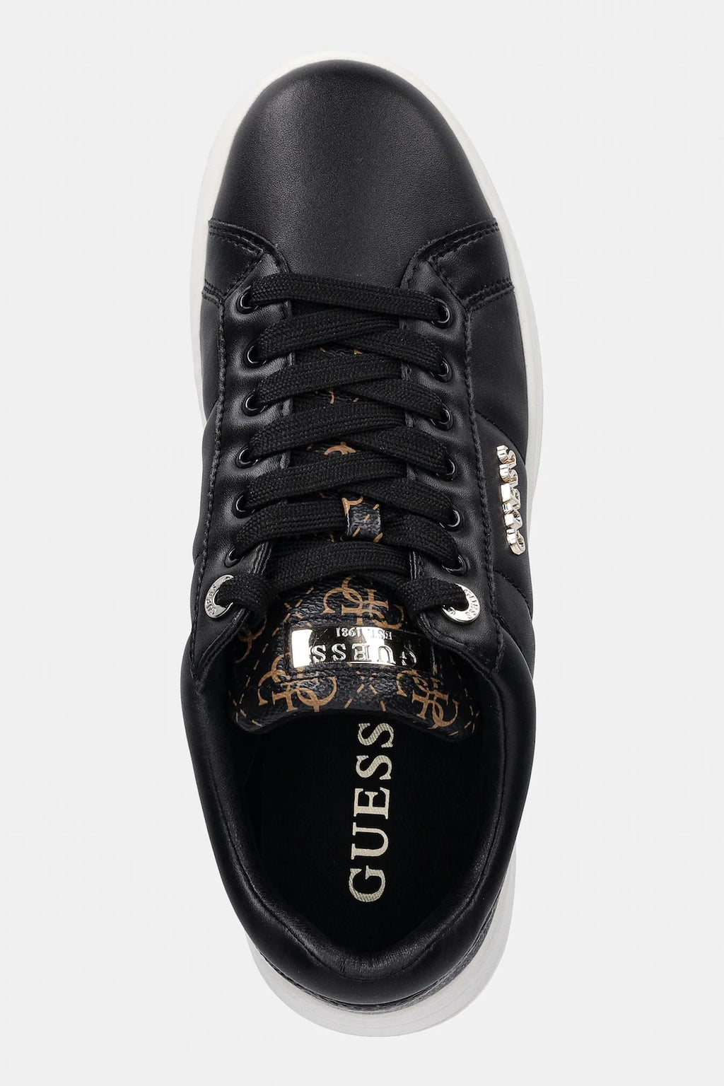 Guess - Sneaker Welli vera pelle col. Black