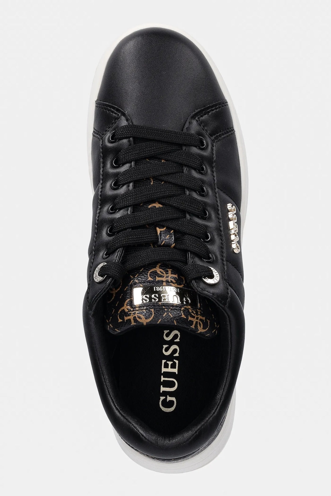 Guess - Sneaker Welli vera pelle col. Black