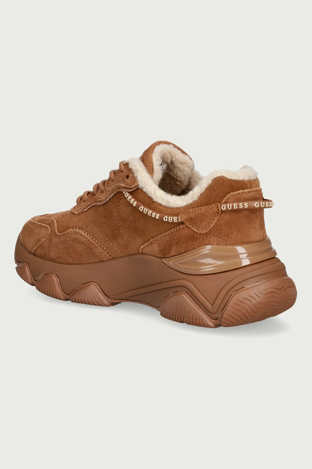 Guess - Sneaker in pelle interno ecopelliccia MICOLA3