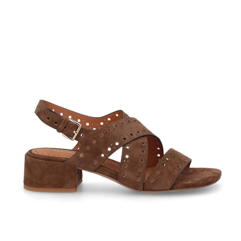 Bruno Premi - Sandalo BN4203X Suede Tobacco