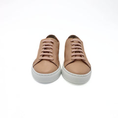 Franco Fedele – Nudefarbener Damen-Sneaker aus Hirschleder