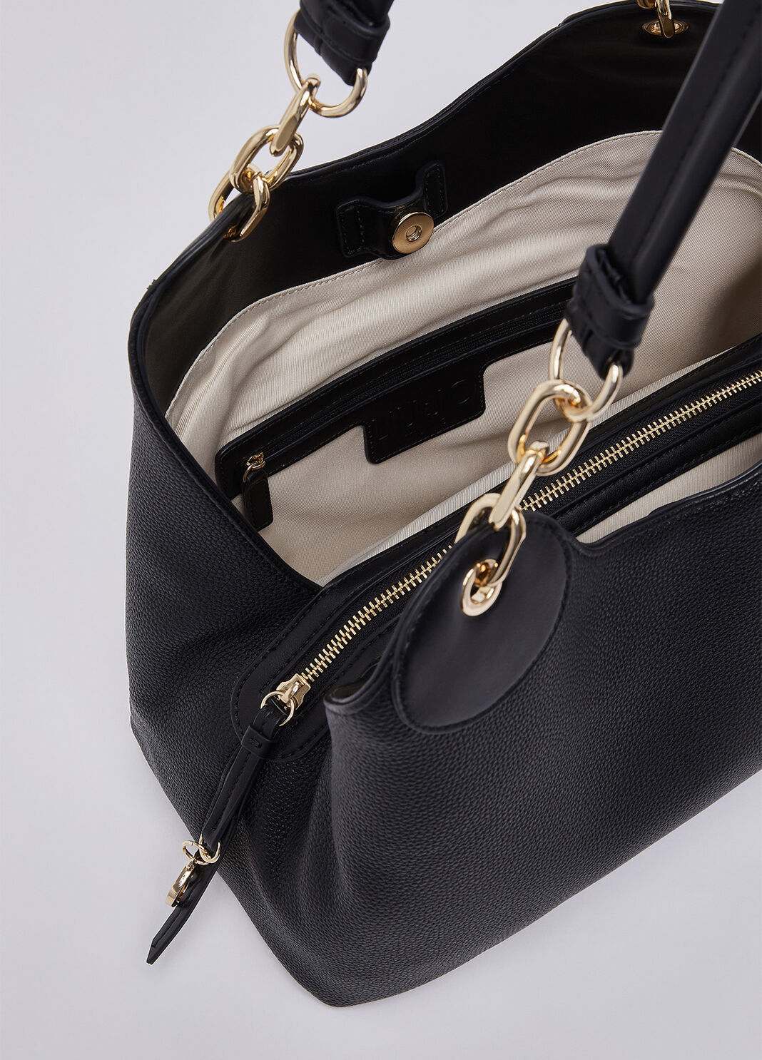 Liu Jo AF6024ES039ECS M SATCHEL B1848 Nero/brass
