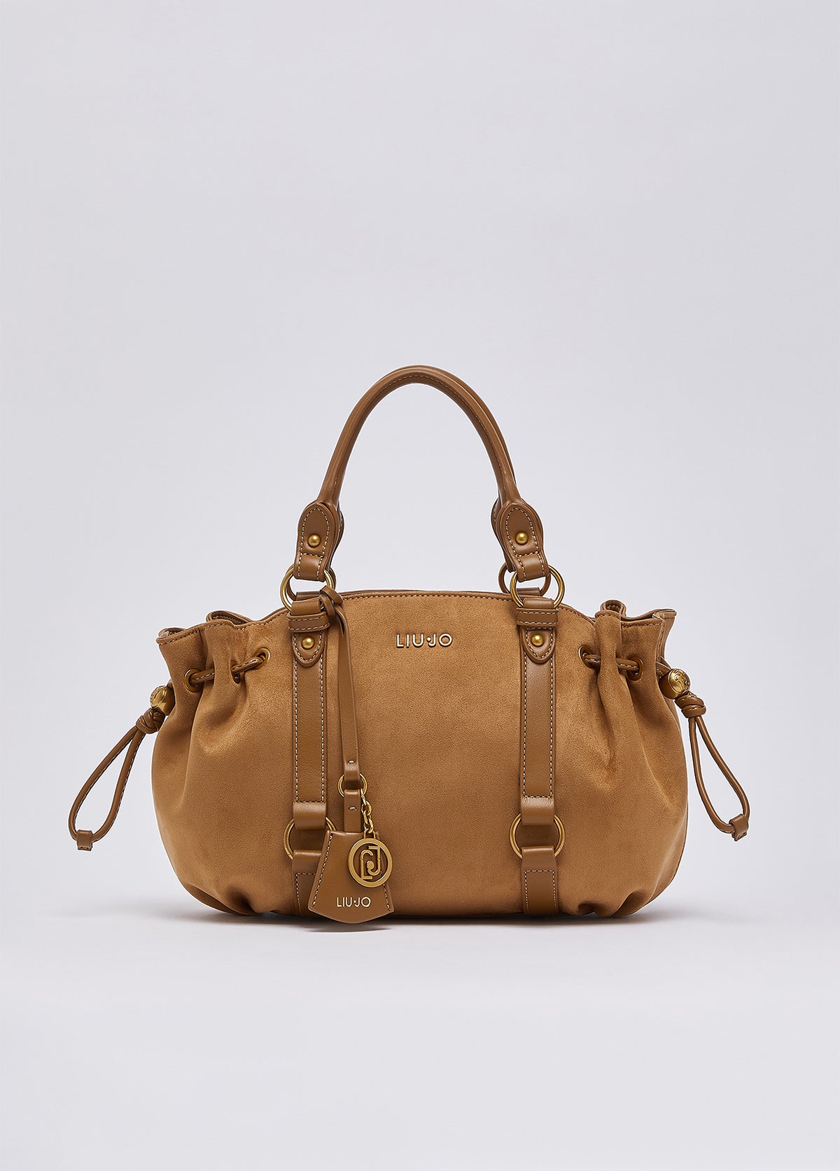 Liu Jo AF6081 T711A81140 Borsa simil camoscio con Coulisse col. Suede