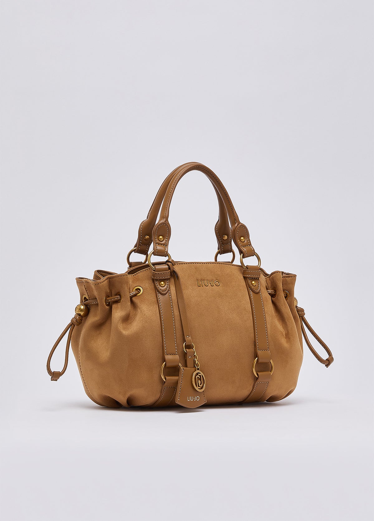 Liu Jo AF6081 T711A81140 Borsa simil camoscio con Coulisse col. Suede