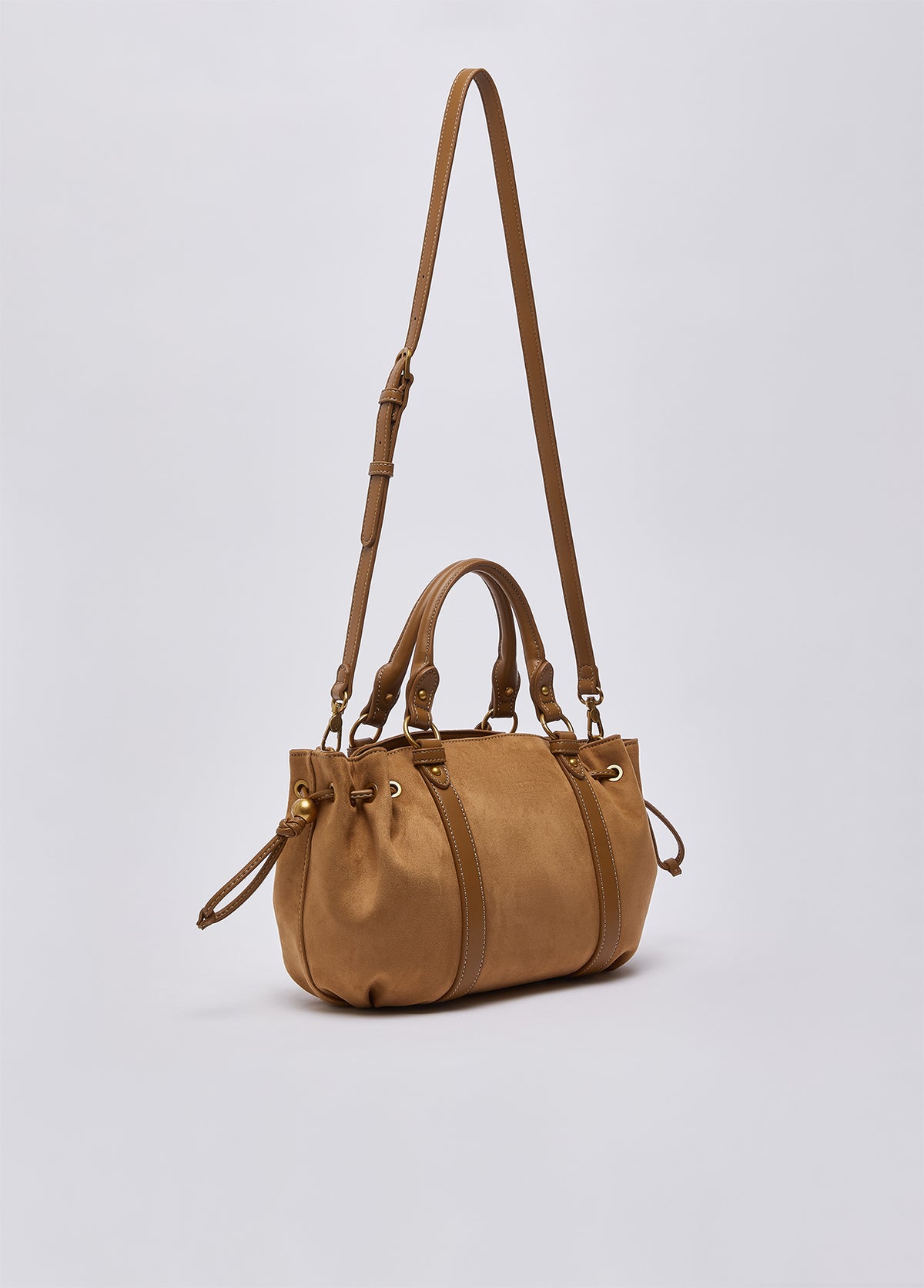 Liu Jo AF6081 T711A81140 Borsa simil camoscio con Coulisse col. Suede