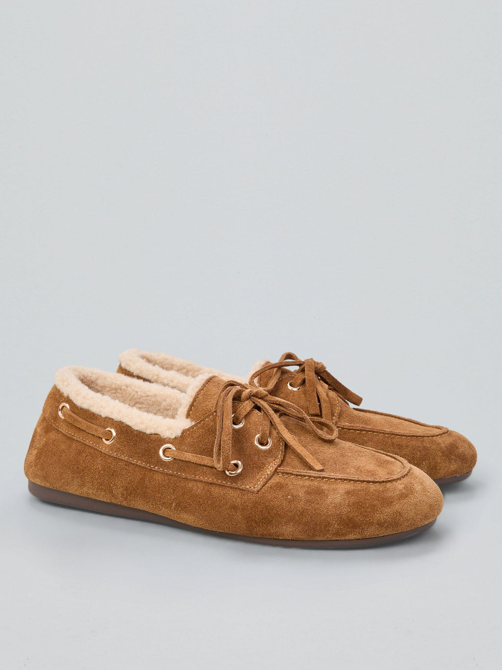 Ovyé - Mocassino in camoscio F2550529SUETAN