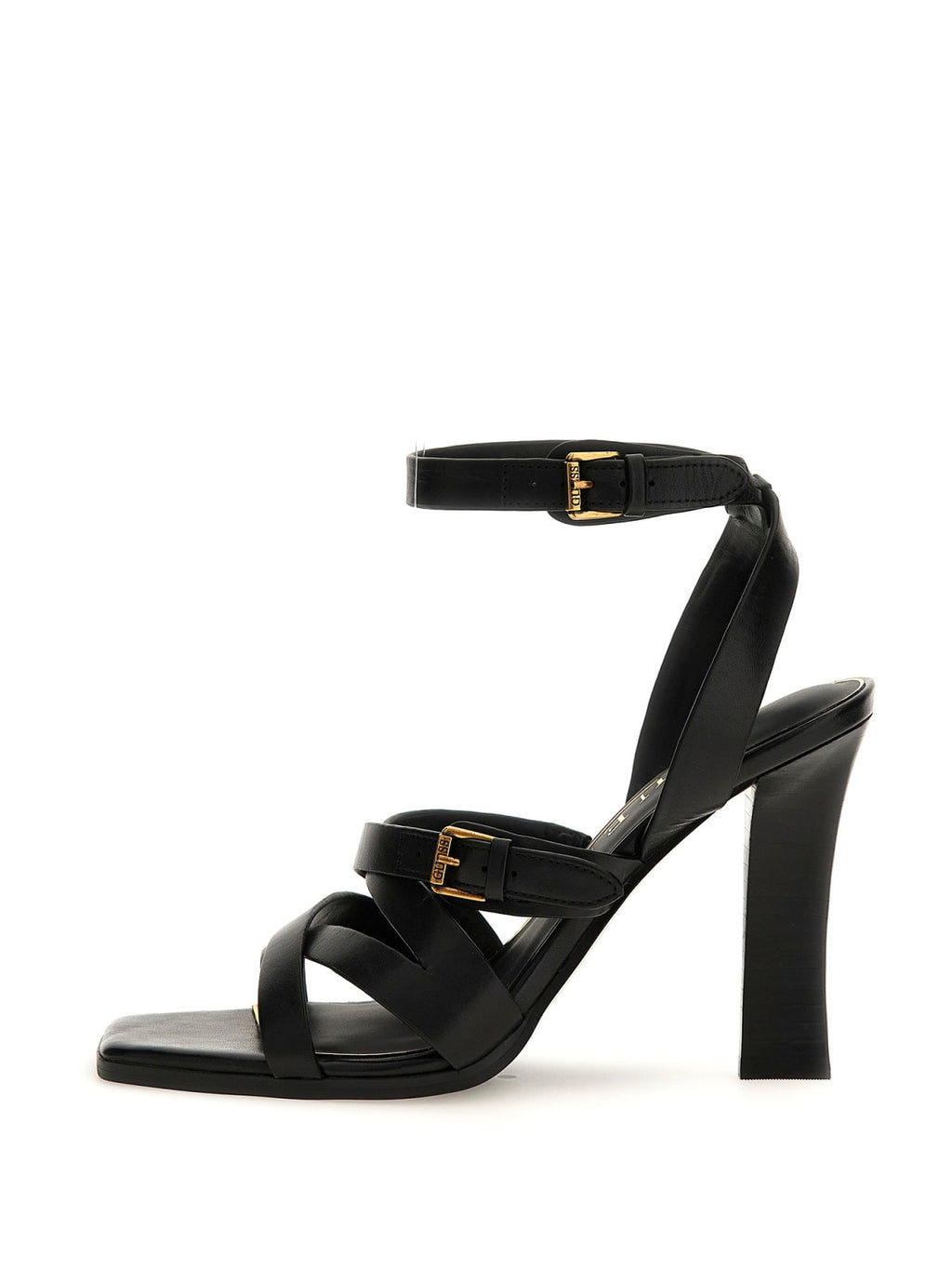 Guess - Sandalo RADELA in pelle FLJRAD LEA03 col. Nero