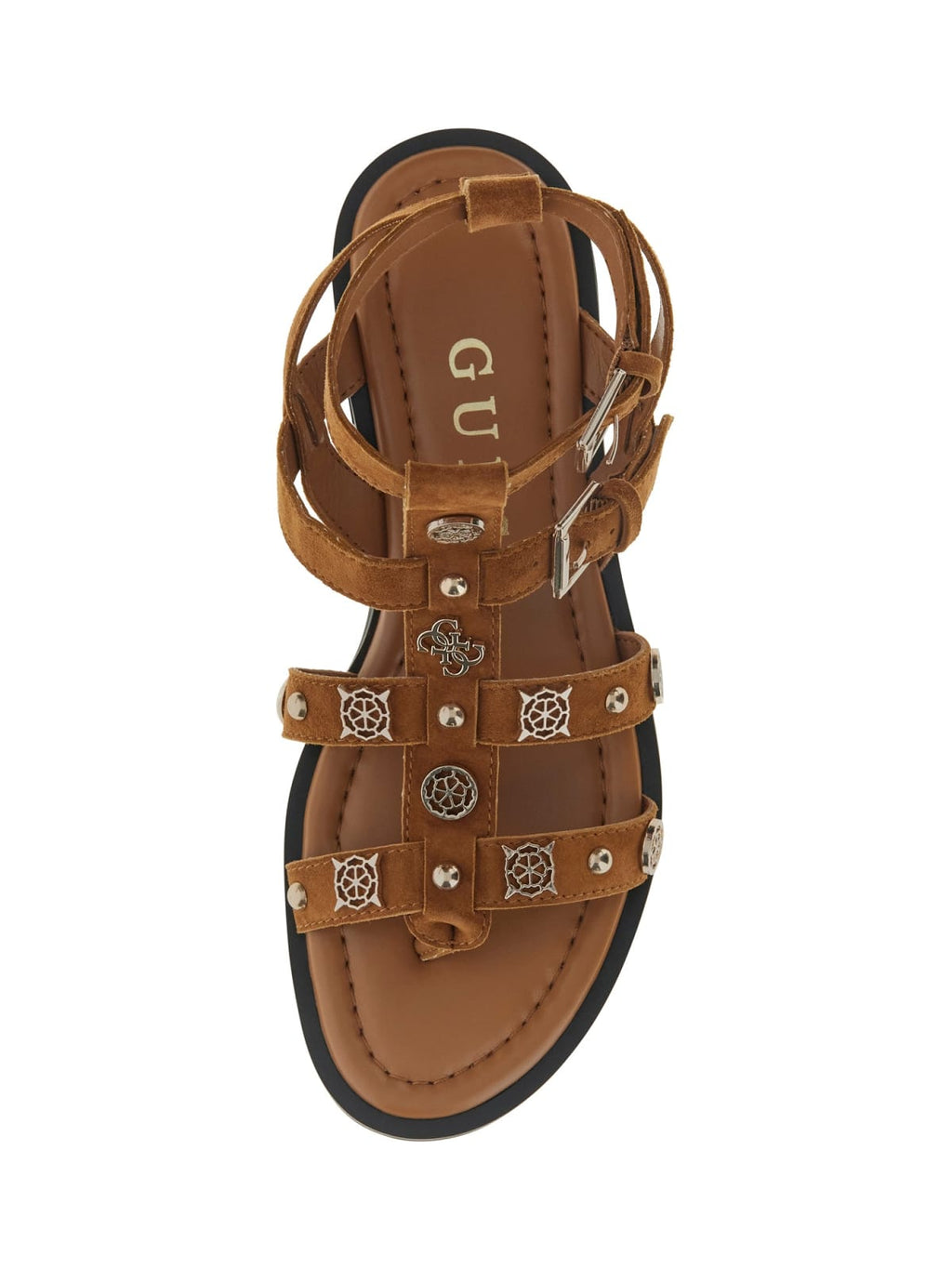 Guess - Sandalo in pelle YAZZA2 FLJY2Z SUE03 col. Brown