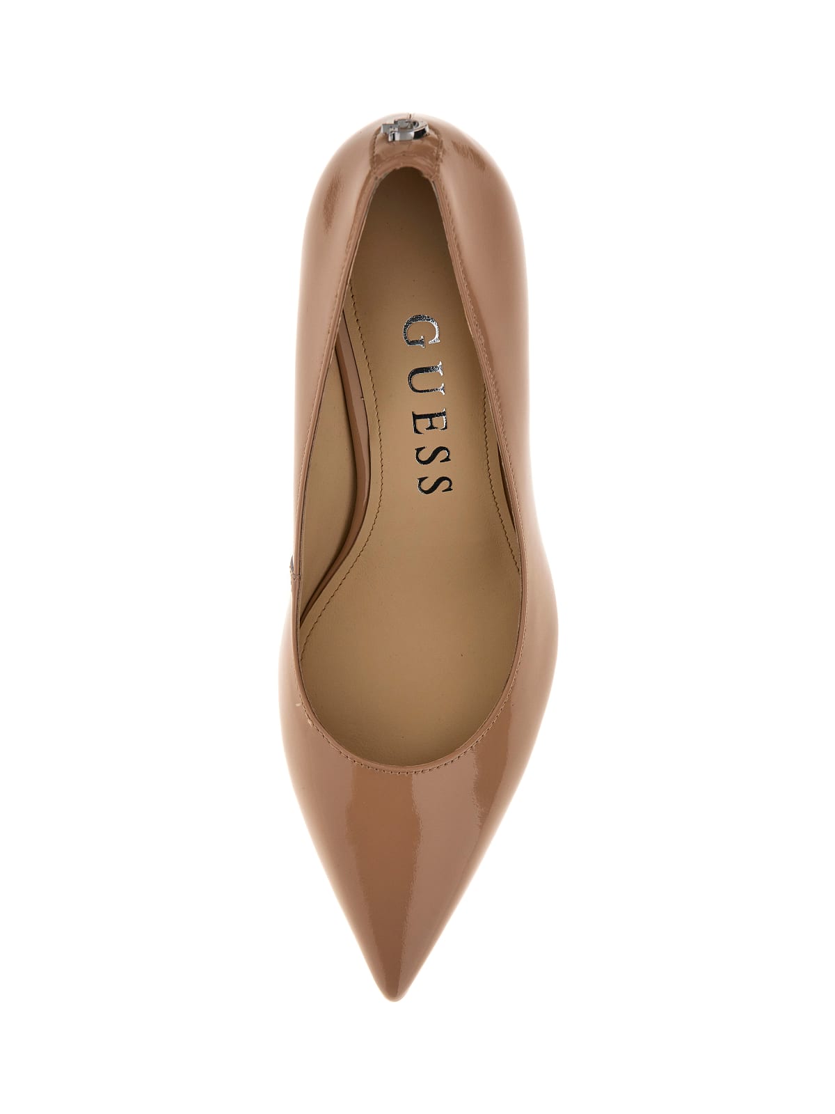GUESS Decollètè Bravo vera pelle - Col.Nude