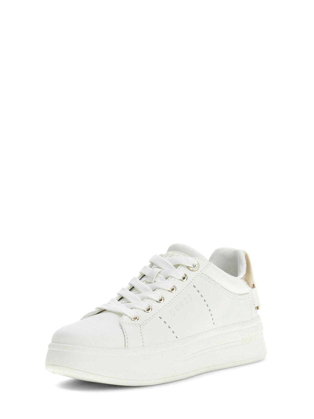 Guess - Sneaker Wesli FLPWESELE12 col. Bianco/oro