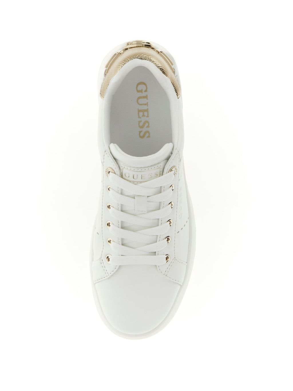 Guess - Sneaker Wesli FLPWESELE12 col. Bianco/oro