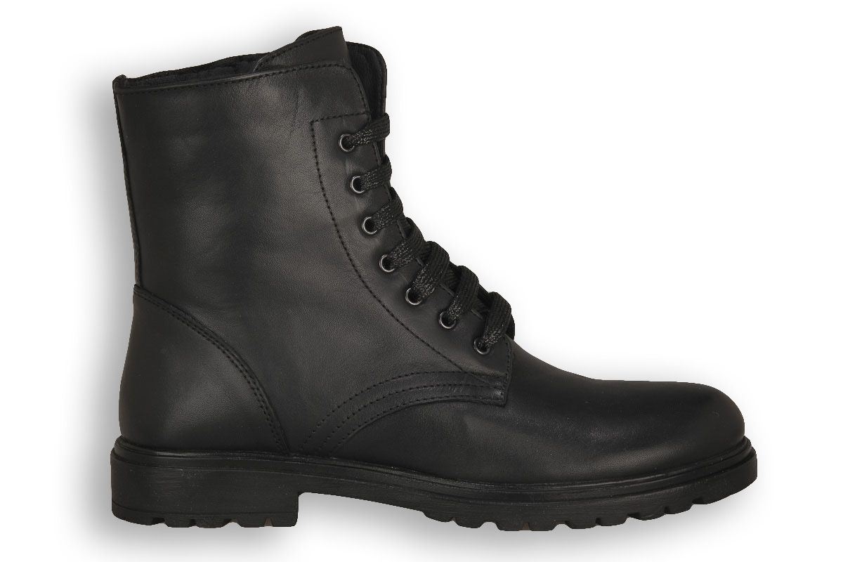 Grunland Junior - Lace-up amphibian black color no. 35/39