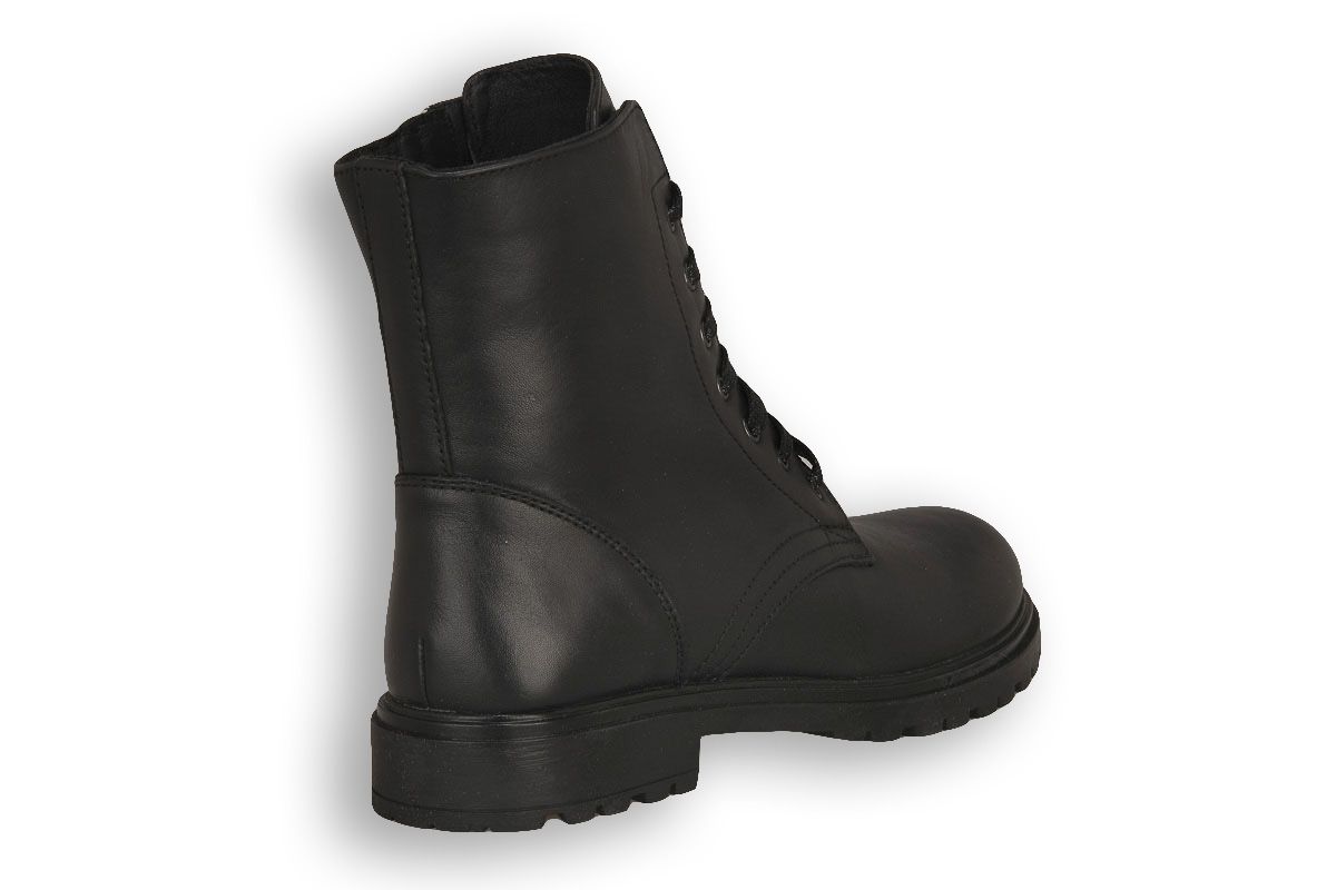 Grunland Junior – Amphibien-Lack zum Schnüren. schwarz Nr. 35/39