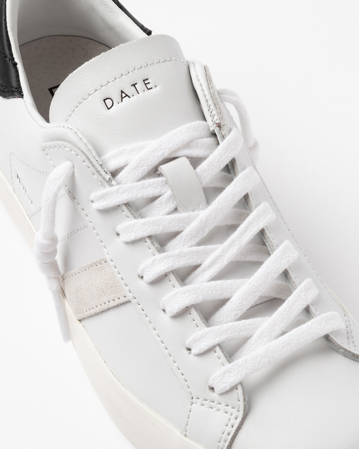 D.A.T.E. Sneaker Hill Low Calf White - Black