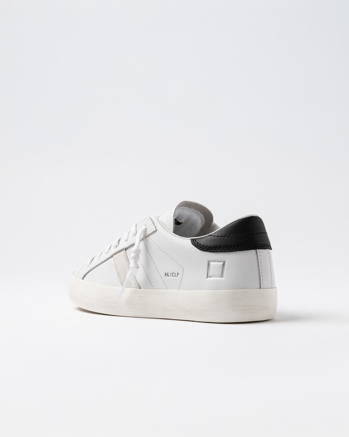 D.A.T.E. Sneaker Hill Low Calf White - Black