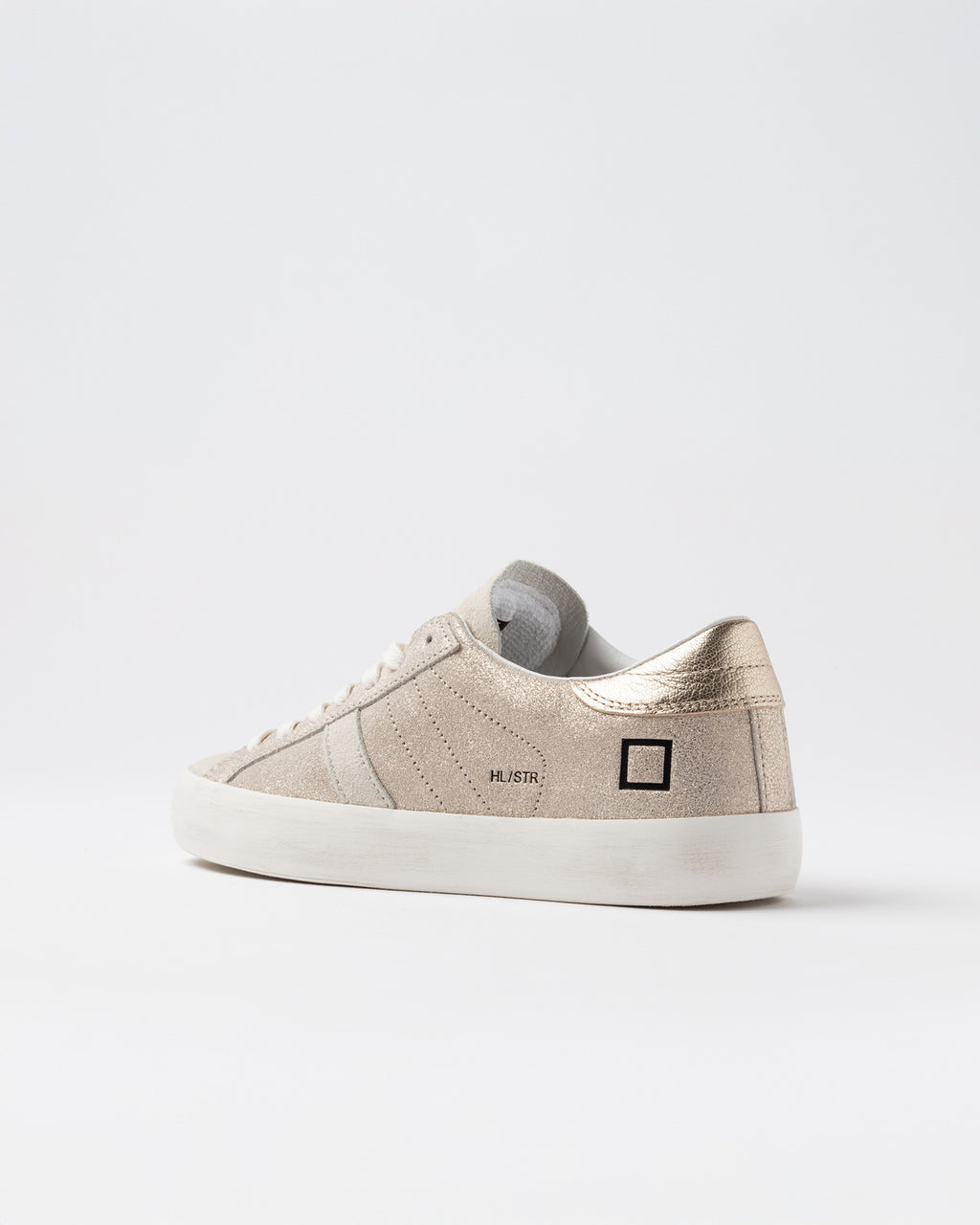 D.A.T.E. Sneaker Hill Low Stardust Platinum