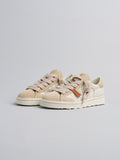 Panchic P001 - Sneaker cracked suede Ivory-Sand
