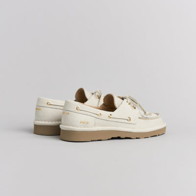Panchic P019 - Lace up Nubuk Ivory