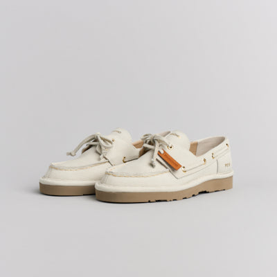 Panchic P019 - Lace up Nubuk Ivory