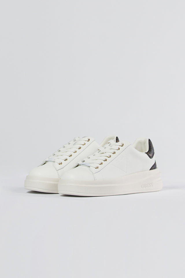 Guess - Weiße braune Turnschuhe