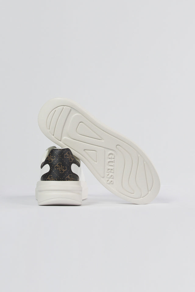 Guess - Weiße braune Turnschuhe