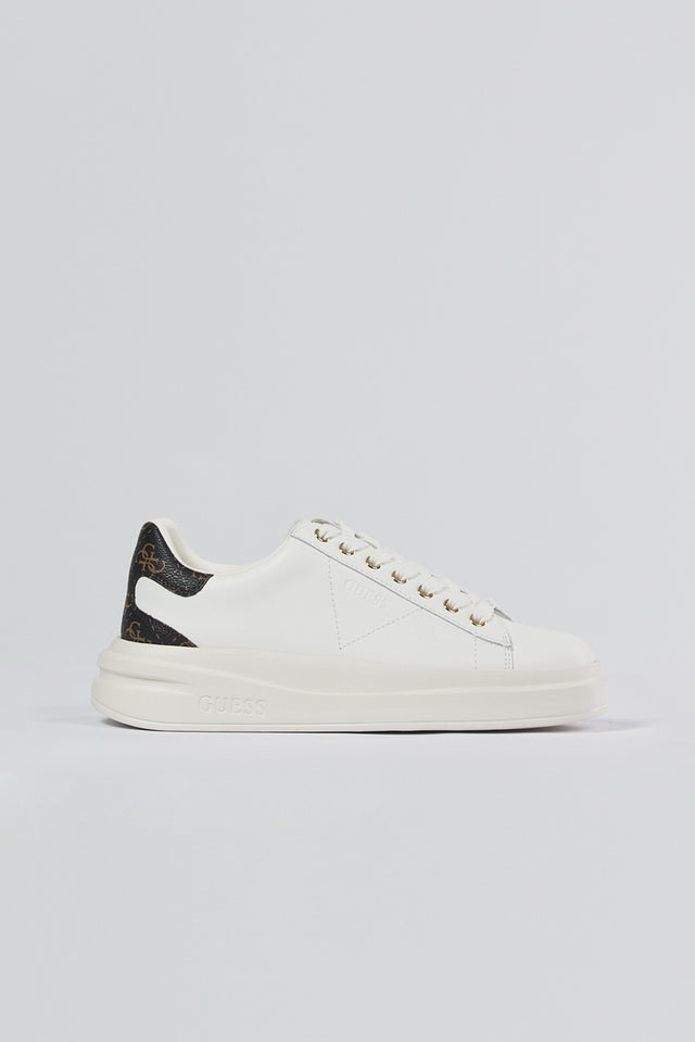 Guess - Weiße braune Turnschuhe