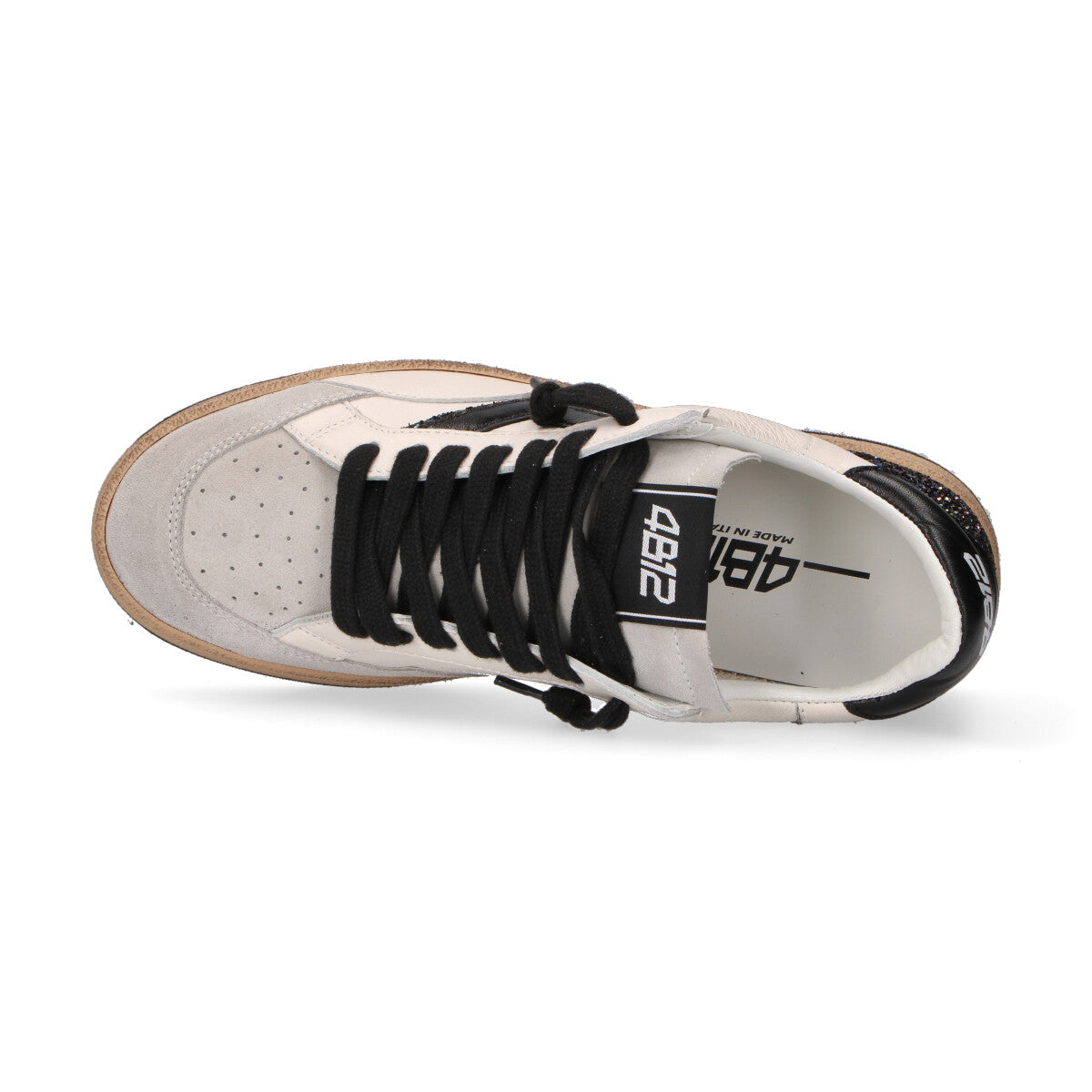4B12 - Sneakers Playnewsky - D235 col. Black/White