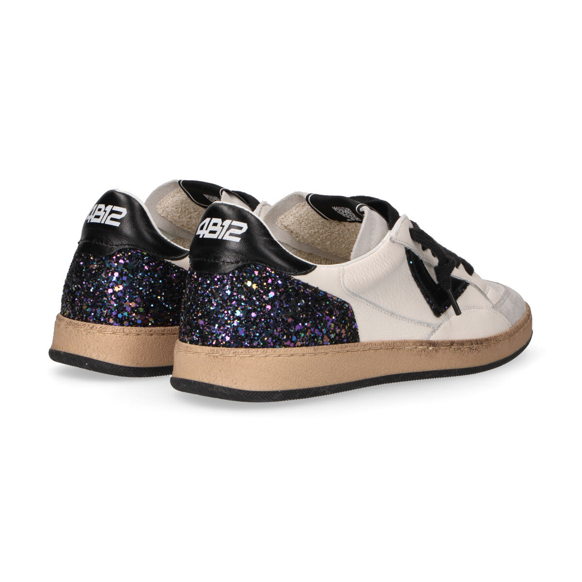 4B12 - Sneakers Playnewsky - D235 col. Black/White