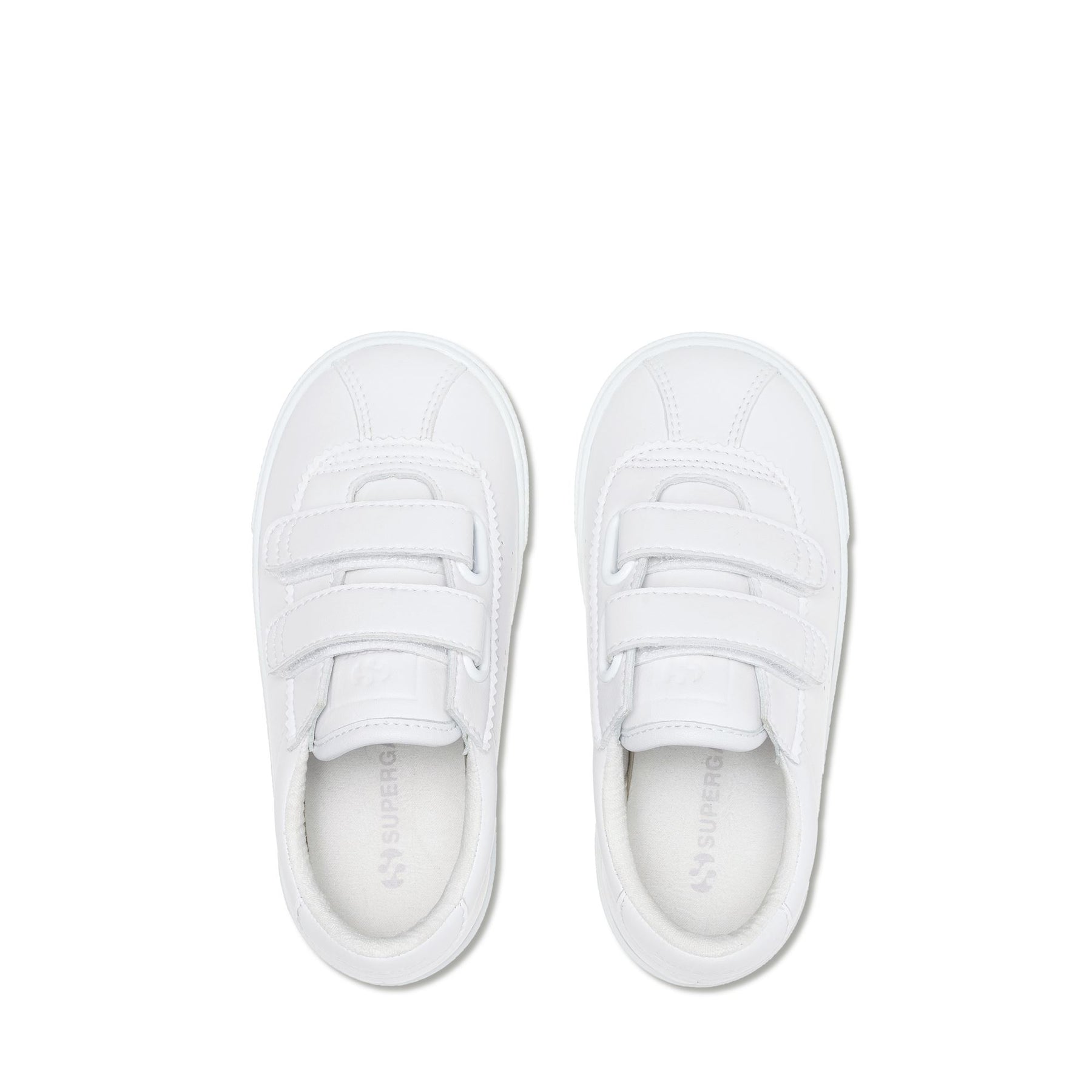 SUPERGA 2843 KIDS CLUB S STRAPS VEGAN FAUX LEATHER