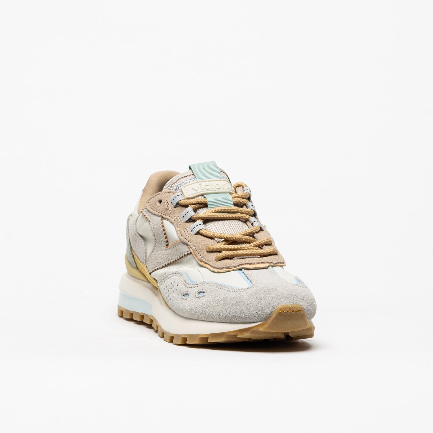 Sneaker pelle -tessuto 156116