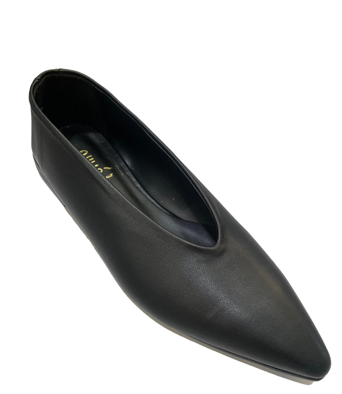 Ovyé - Ballerina in pelle LF411A089IMP col. Nero