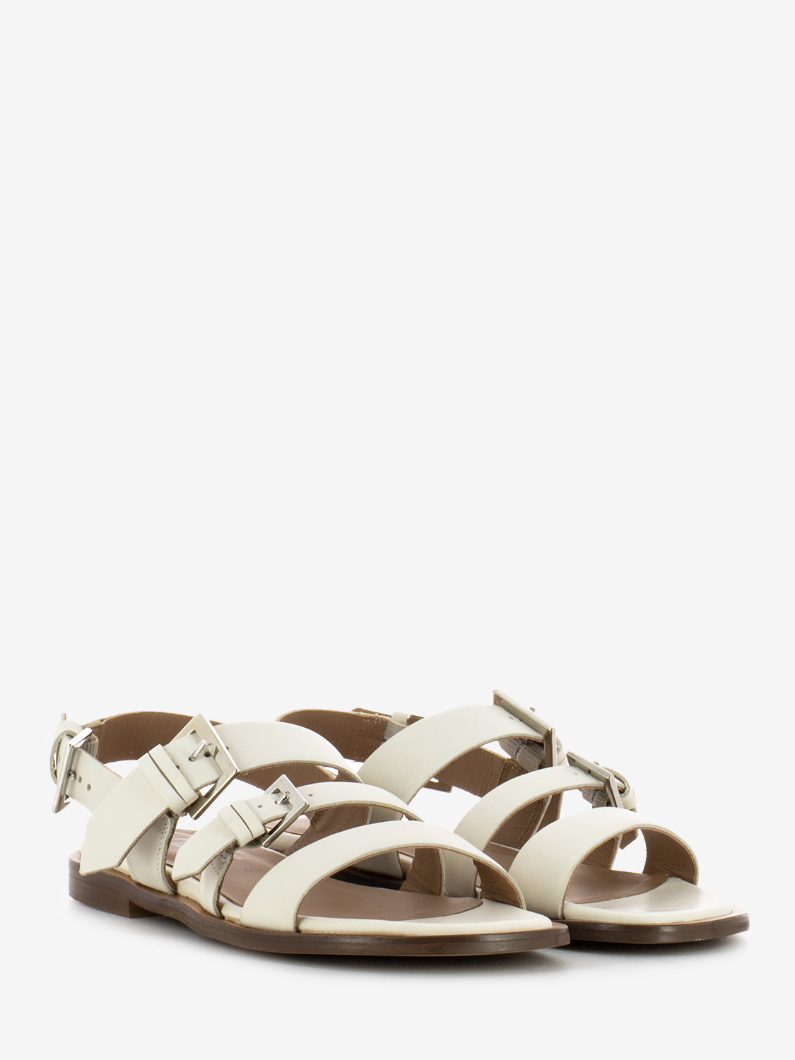 Carmens - sandali con fibbie laterali - AA5323 col. Cream ETOILE BUCKLES NEW