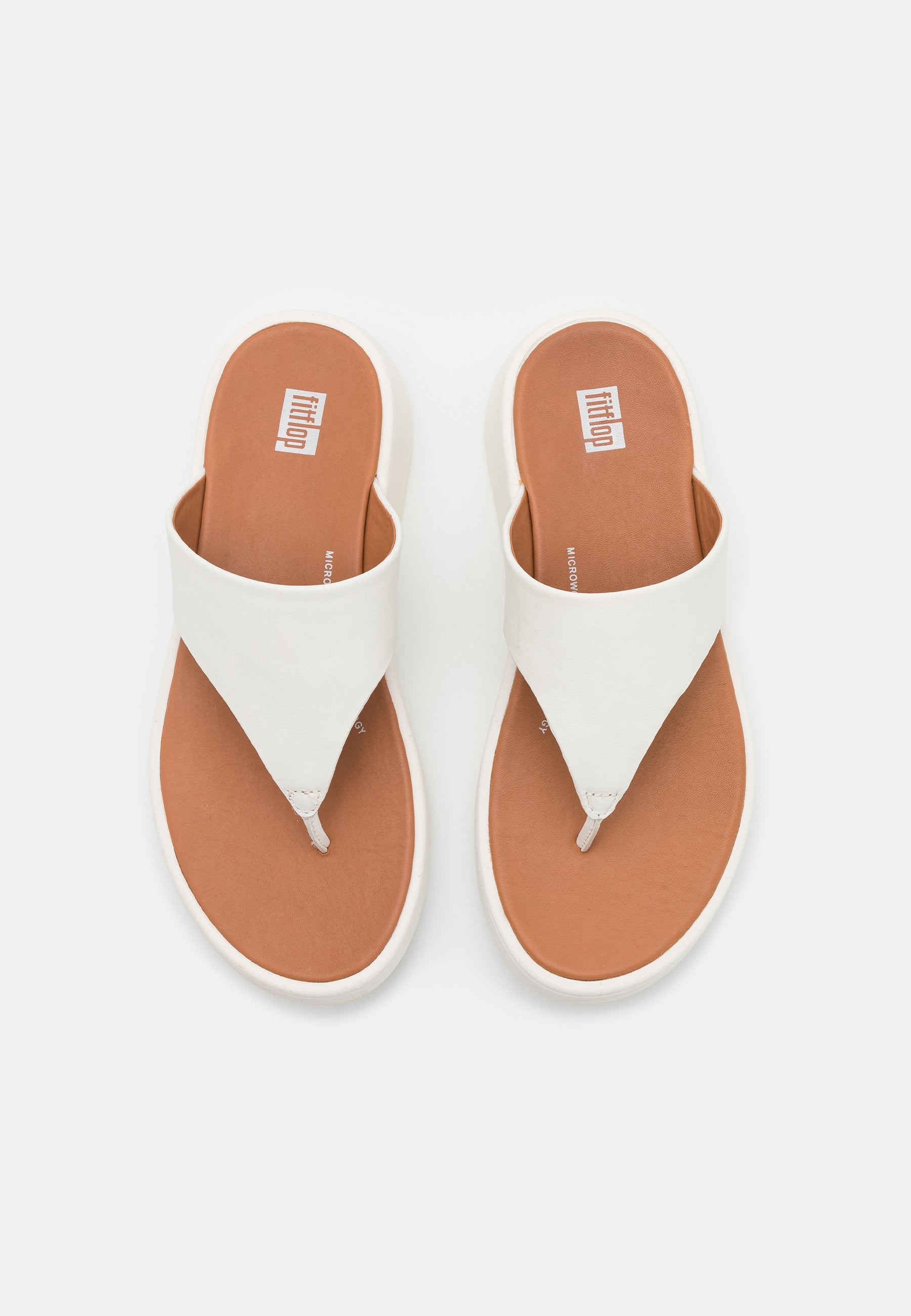 FitFlop FW4-477 F Mode Toe Post - col. Cream