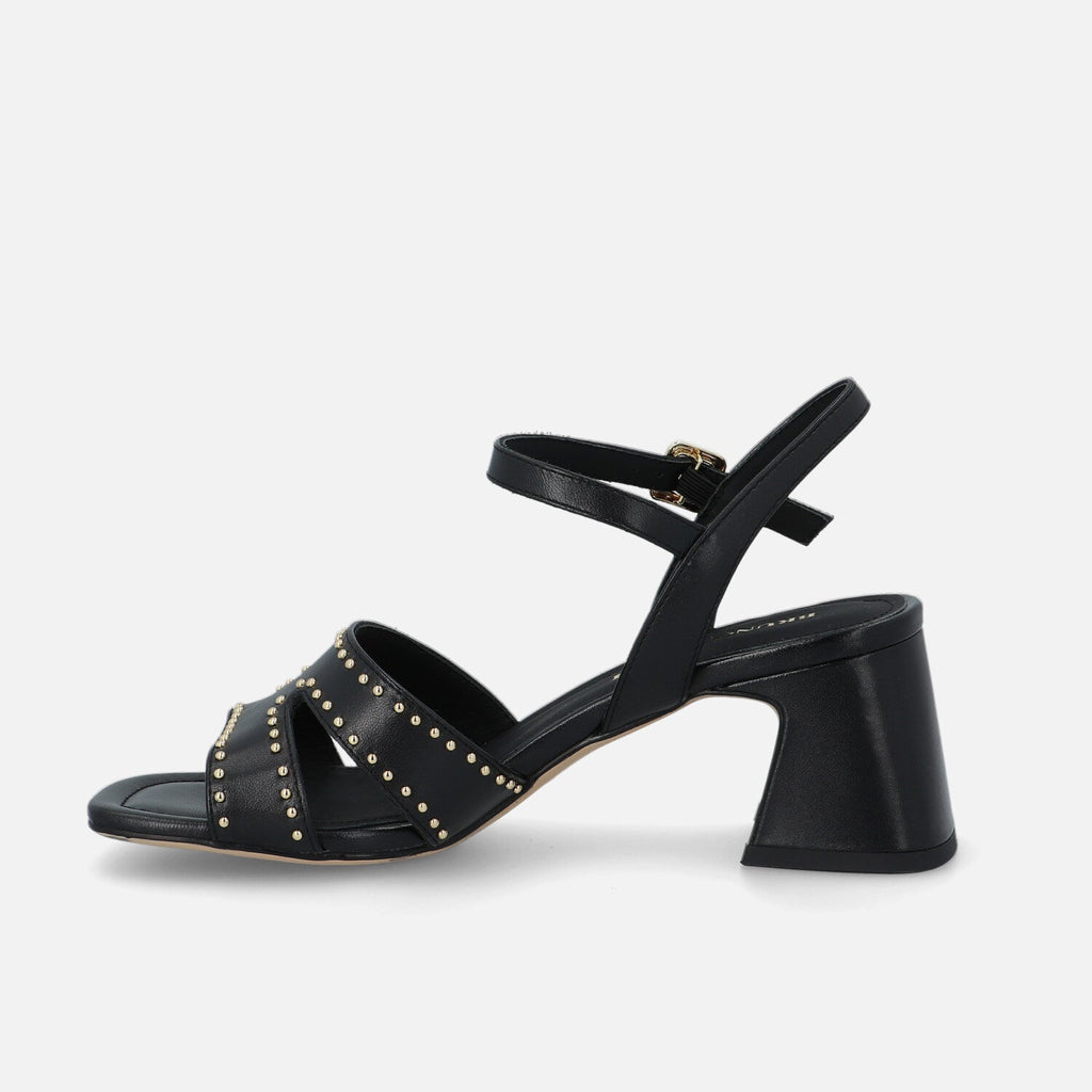 Bruno Premi - sandalo Nappa col. Nero borchiato Flo Suny BL2605X