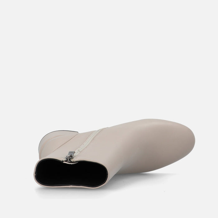 Bruno Premi - tronchetto in pelle con tacco - Col. Shell