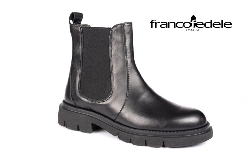 Franco Fedele - D921 Beatles con zip - Foulard col. Nero