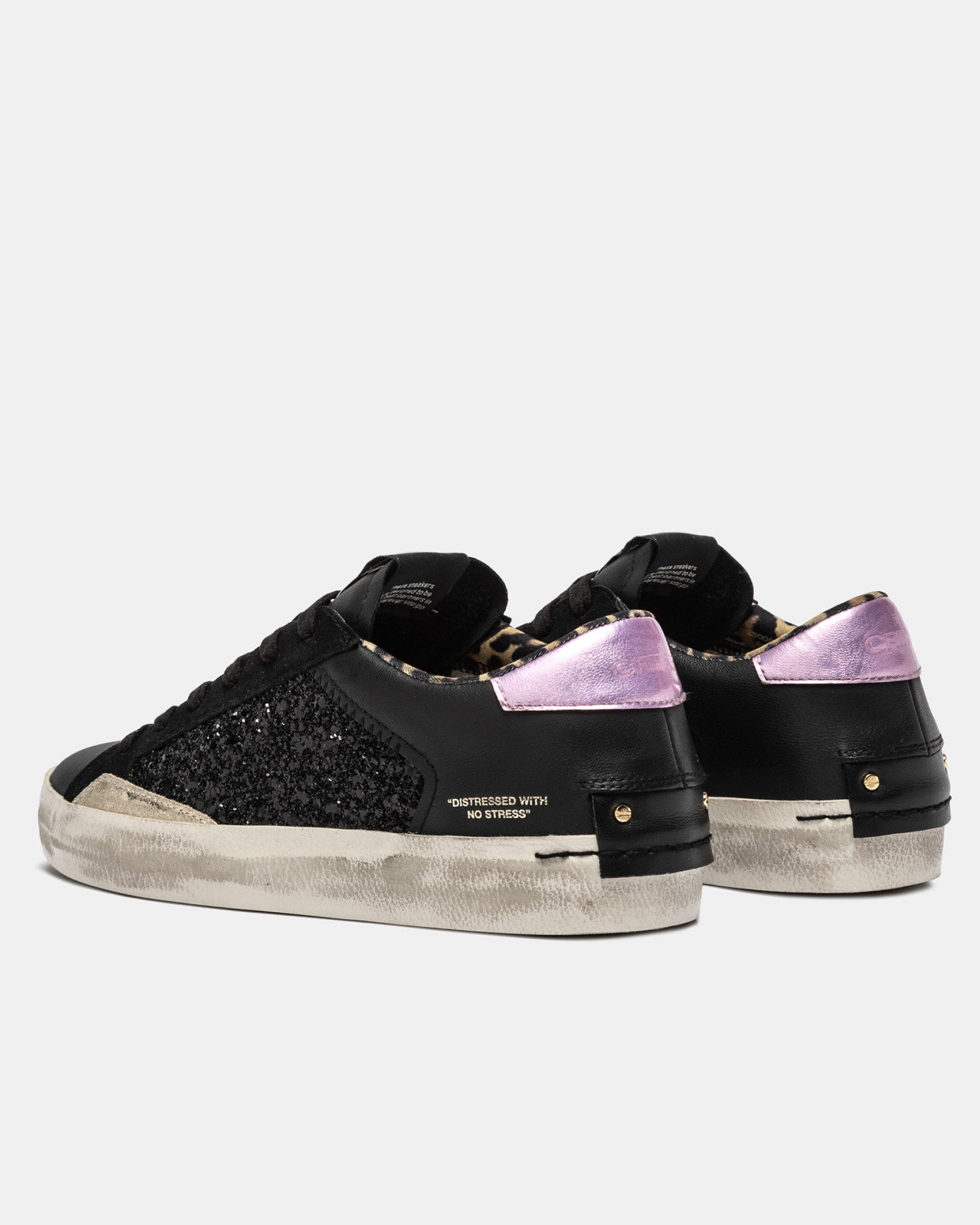 Crime London - Distressed 25008AA8.20 Black Spark