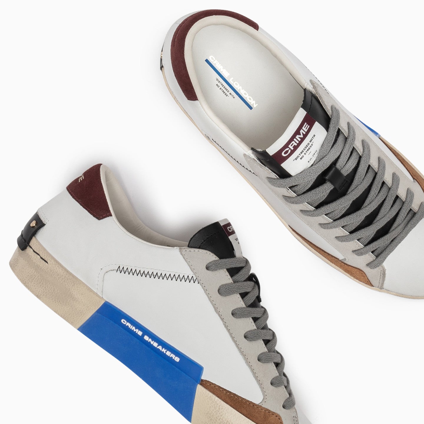 Crime London – DISTRESSED HYPER ROYAL