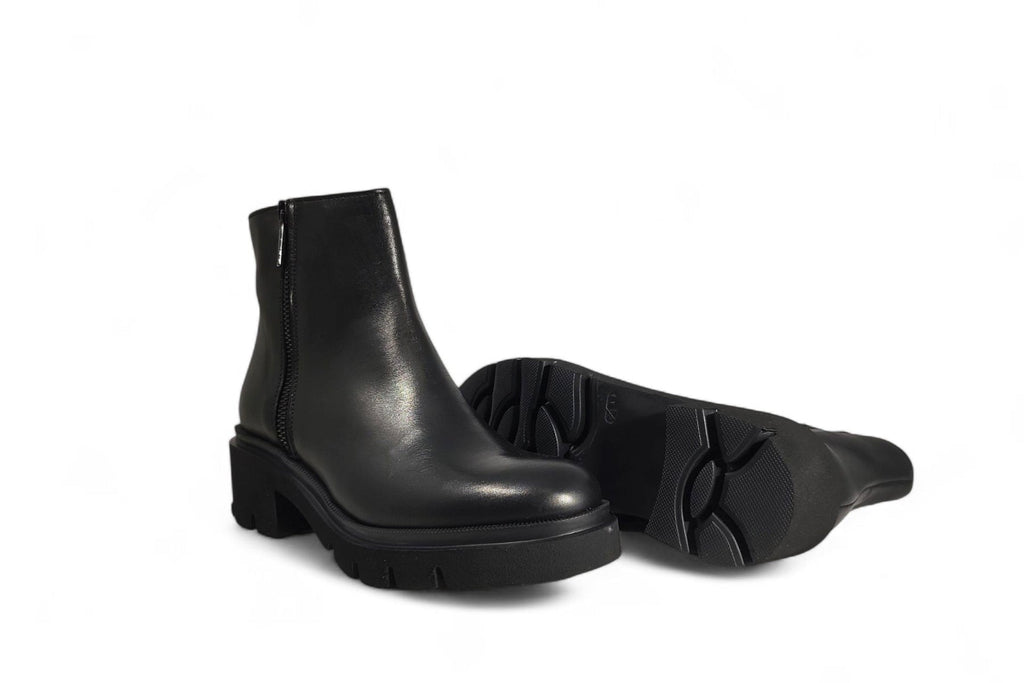 Franco Fedele - D920 Stivaletto con zip col. Nero