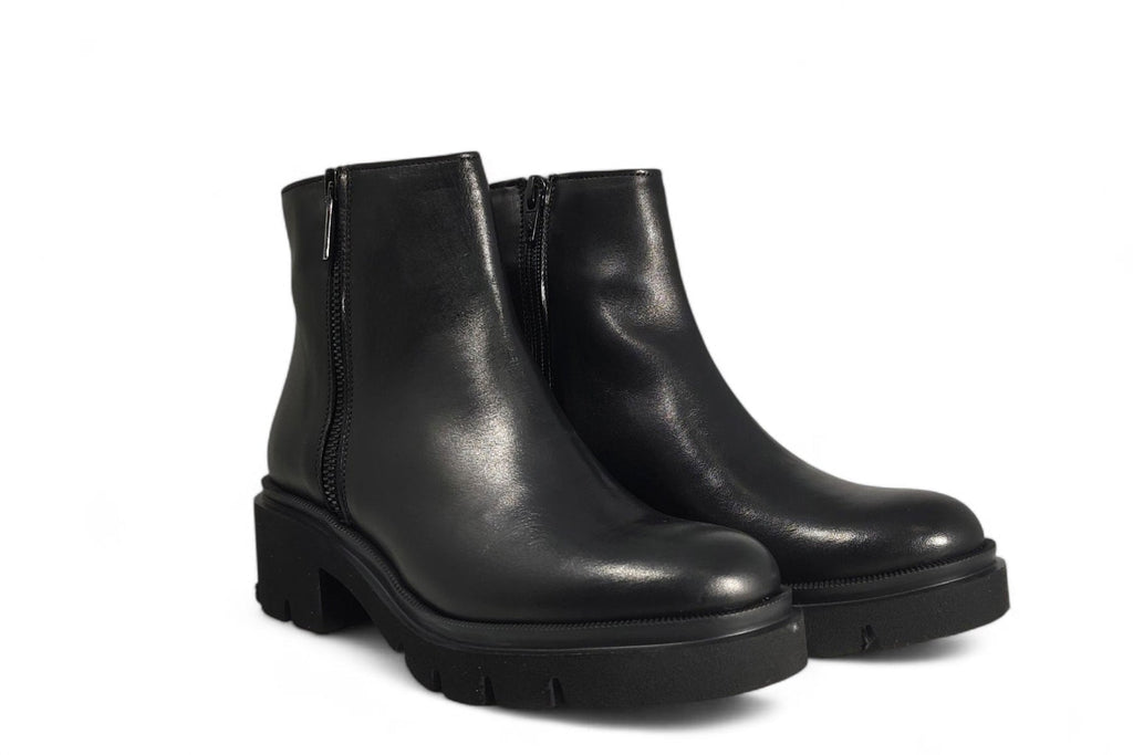 Franco Fedele - D920 Stivaletto con zip col. Nero