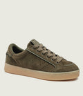 Guess - Sneaker Jhell2 in camoscio col. Verde