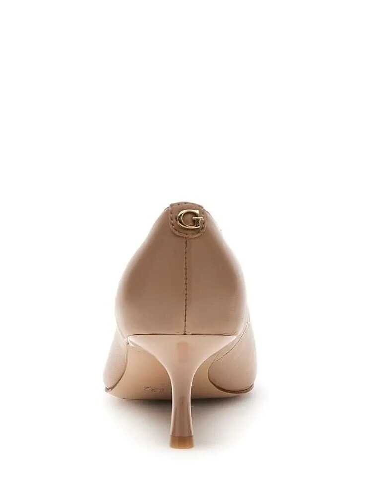 Guess Décolléte in vera pelle YATTCH FLFTTHLEA08 col. Nude